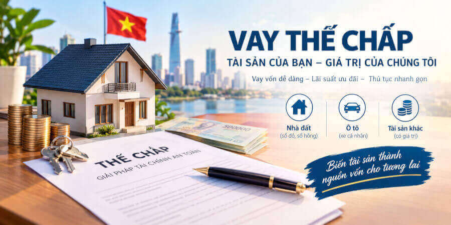 Vay thế chấp tài sản của bạn giá trị của chúng tôi